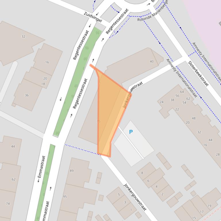 Kaart van postcodegebied 5912KE.