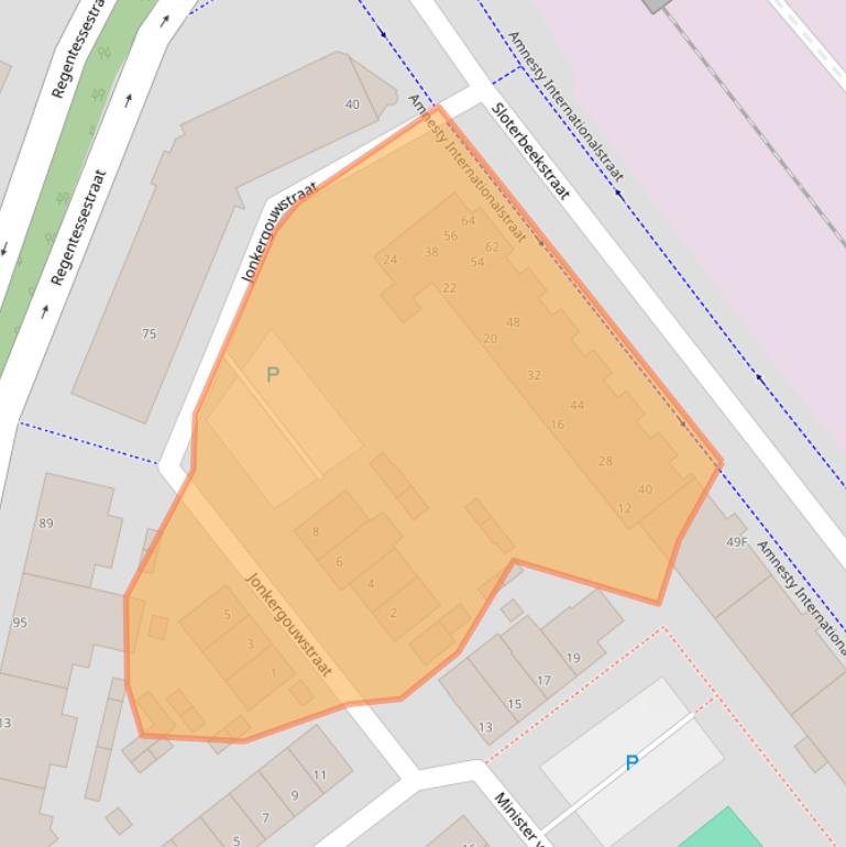 Kaart van postcodegebied 5912KJ.