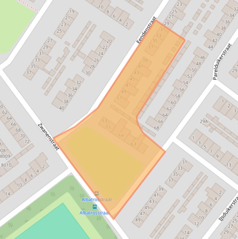 Kaart van postcodegebied 5912VG.