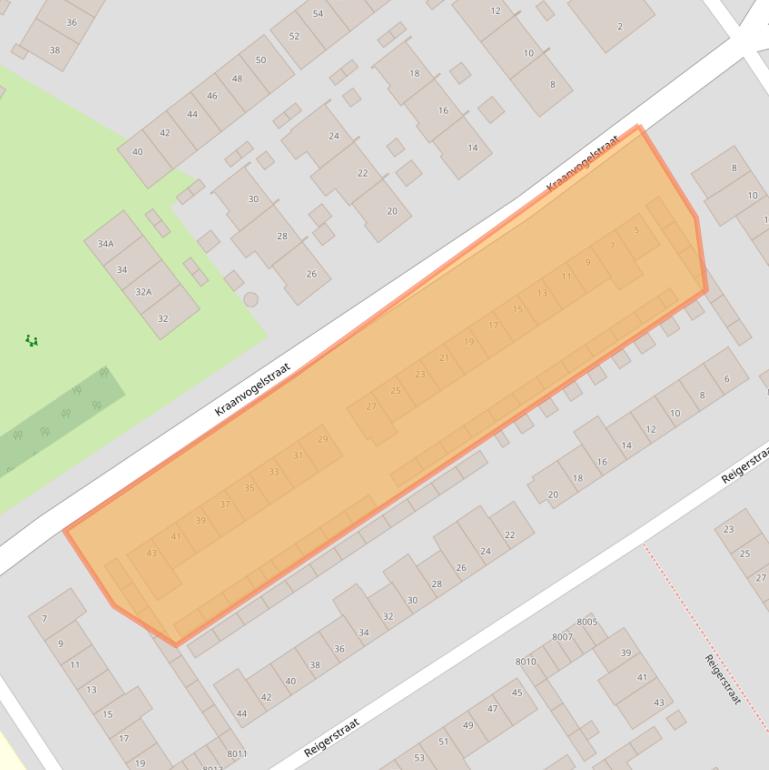 Kaart van postcodegebied 5912XP.