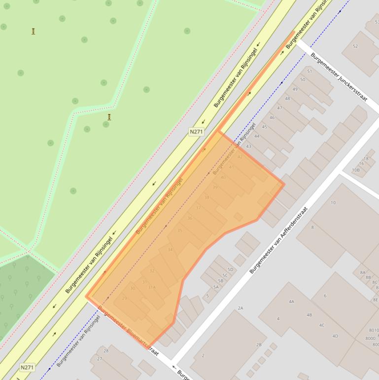 Kaart van postcodegebied 5913AP.