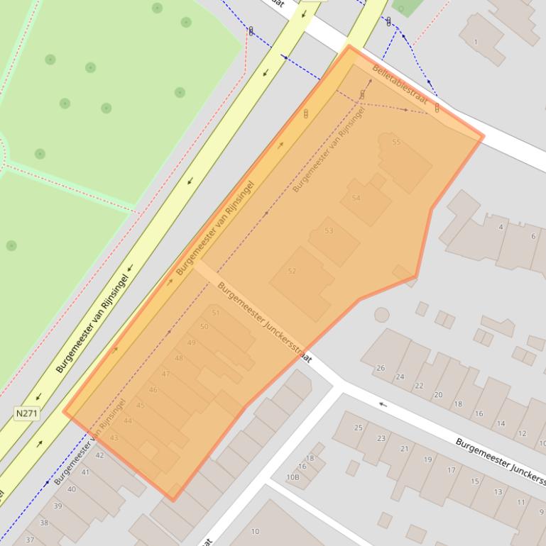 Kaart van postcodegebied 5913AR.