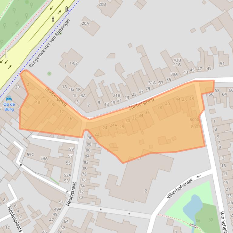 Kaart van postcodegebied 5913BR.