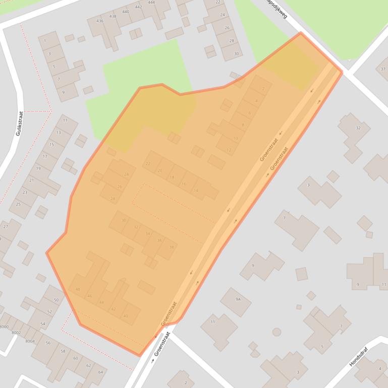 Kaart van postcodegebied 5913CC.