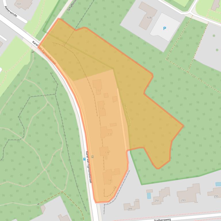 Kaart van postcodegebied 5913CM.