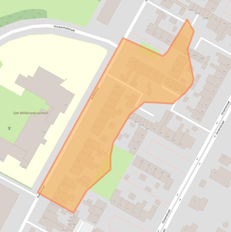 Kaart van postcodegebied 5913CT.