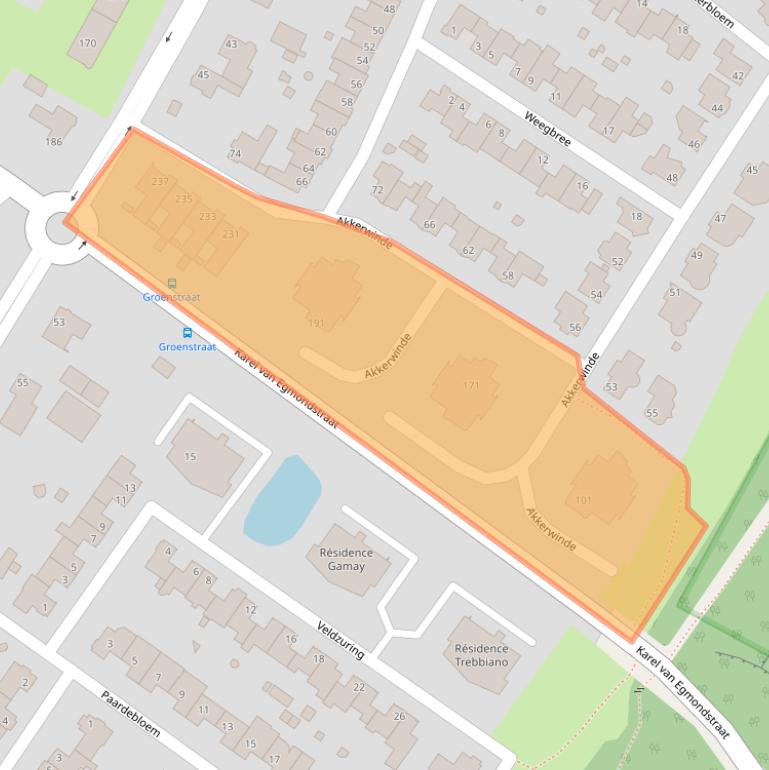 Kaart van postcodegebied 5913DG.