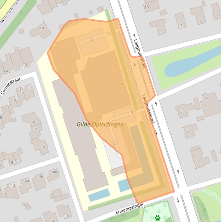 Kaart van postcodegebied 5913ES.