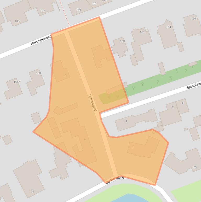 Kaart van postcodegebied 5913GT.