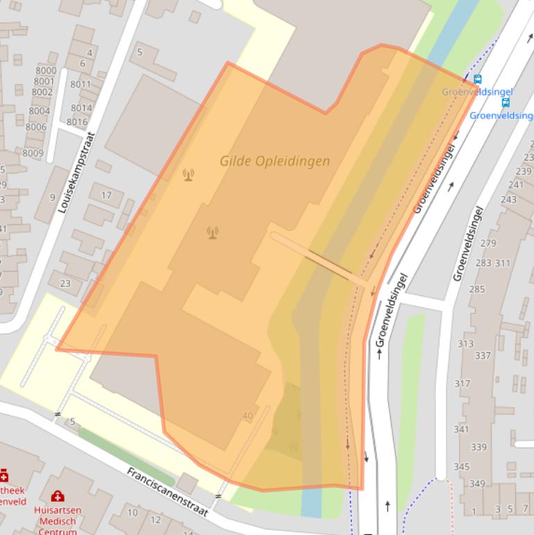 Kaart van postcodegebied 5913SB.