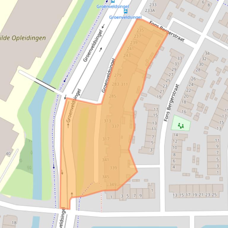 Kaart van postcodegebied 5913SG.