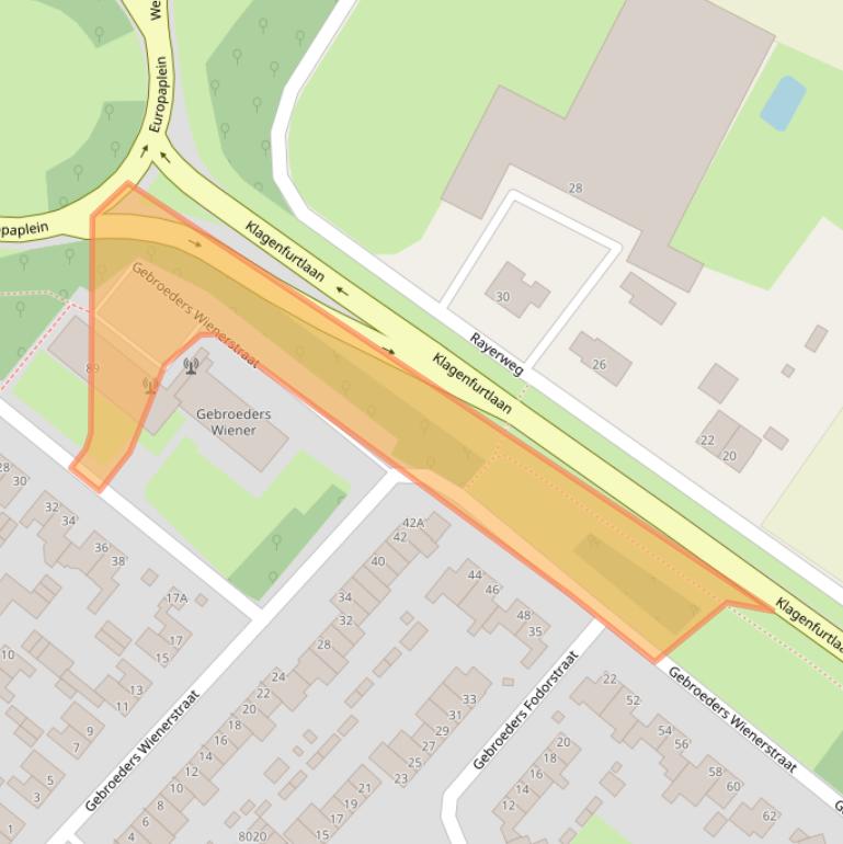 Kaart van postcodegebied 5913XP.