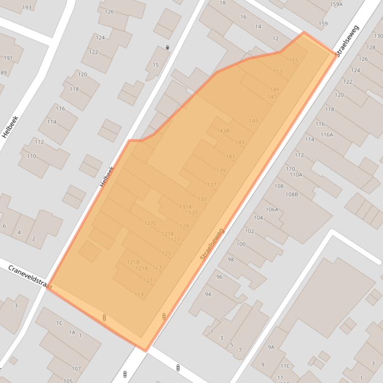 Kaart van postcodegebied 5914AK.