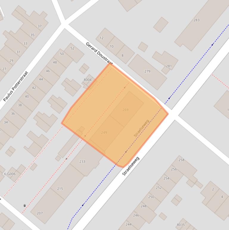 Kaart van postcodegebied 5914AN.