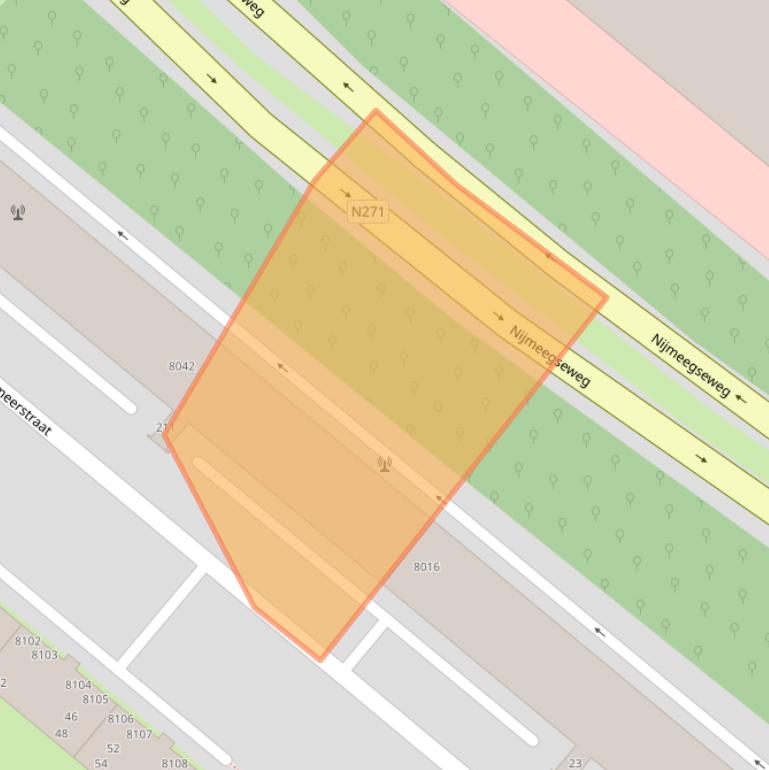 Kaart van postcodegebied 5914VK.