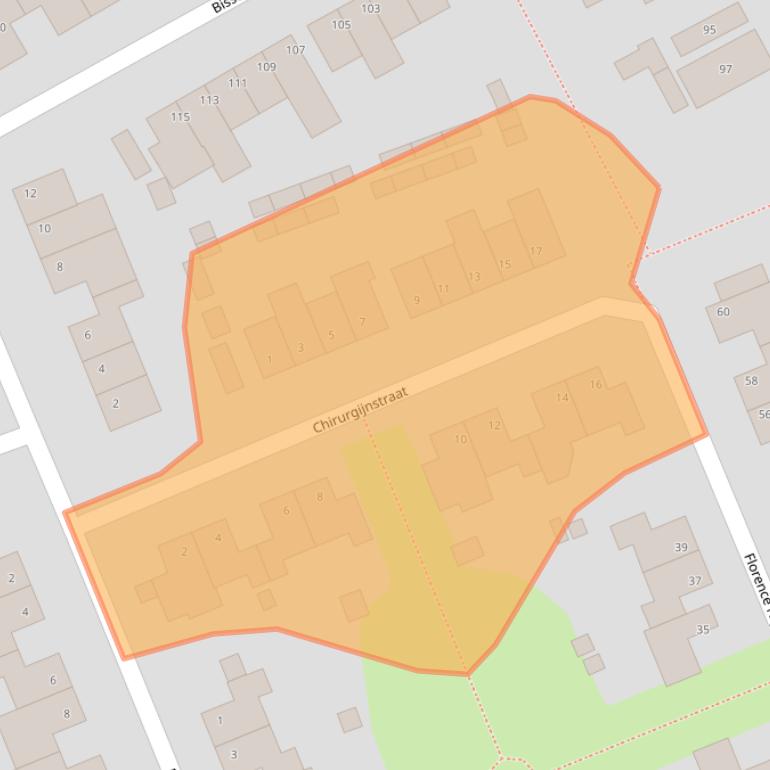 Kaart van postcodegebied 5914WR.