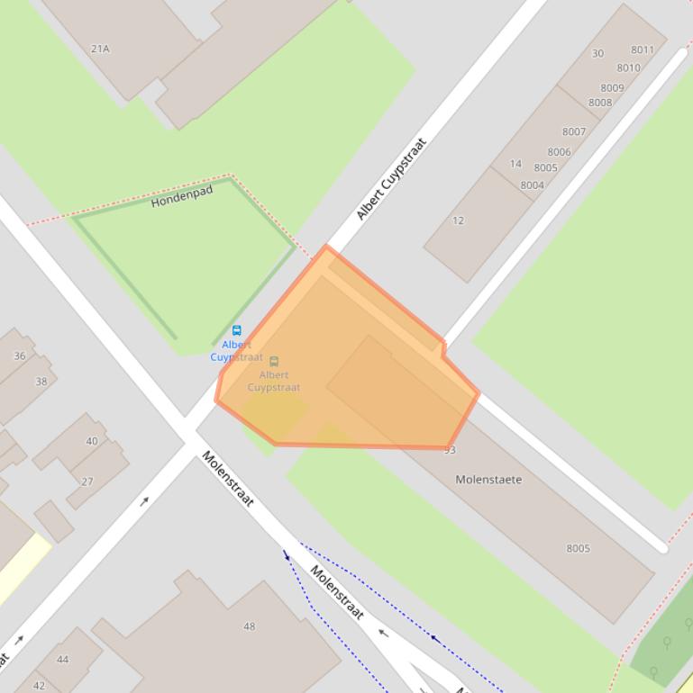 Kaart van postcodegebied 5914XV.