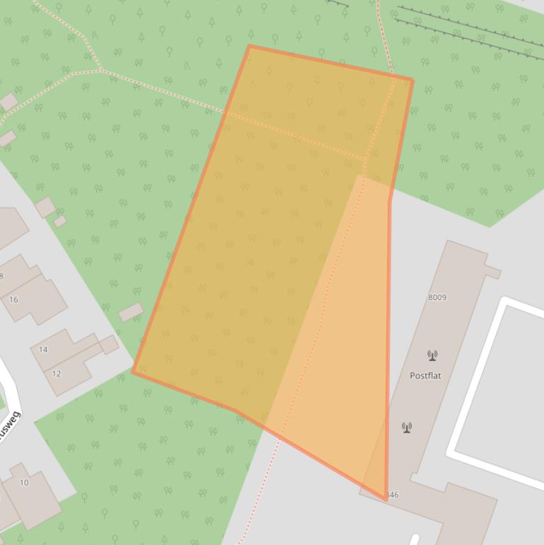 Kaart van postcodegebied 5915HJ.