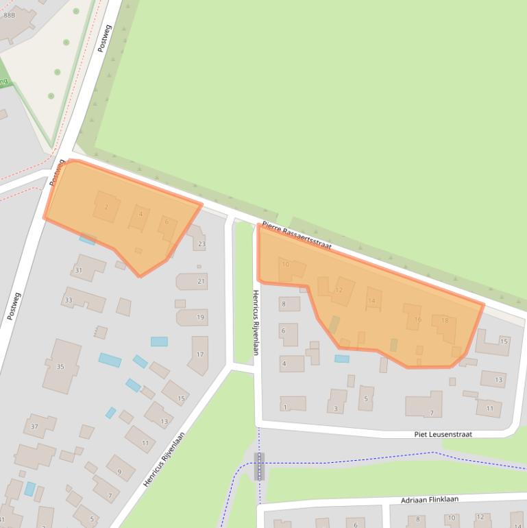 Kaart van postcodegebied 5915JN.