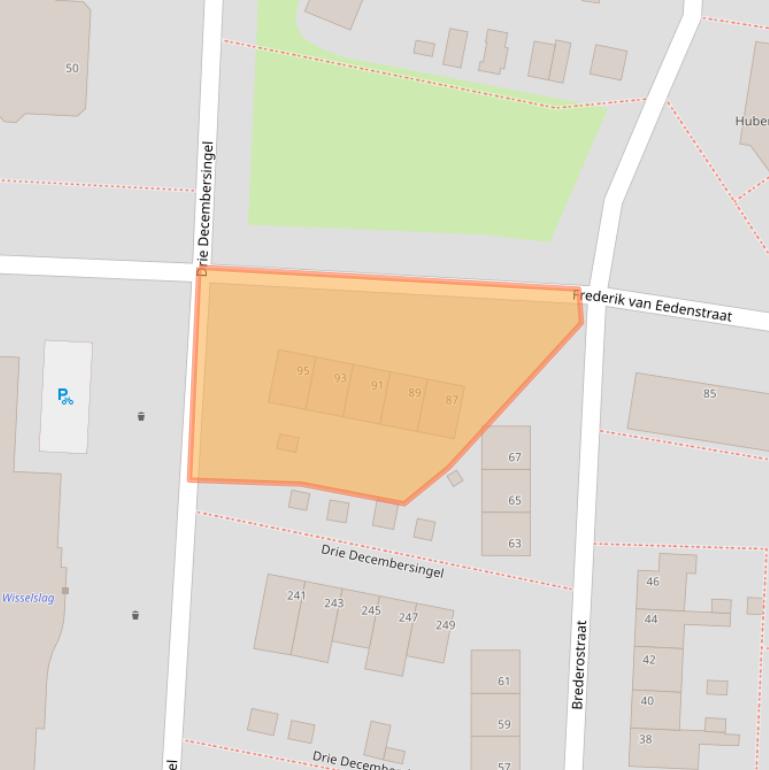 Kaart van postcodegebied 5921BH.