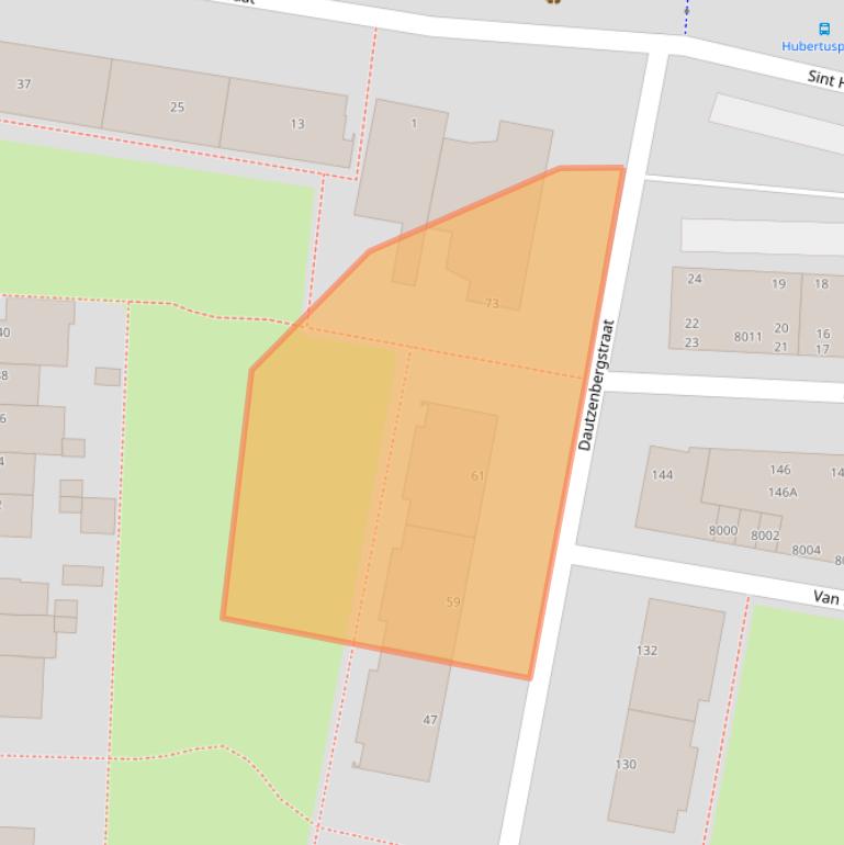 Kaart van postcodegebied 5921BV.