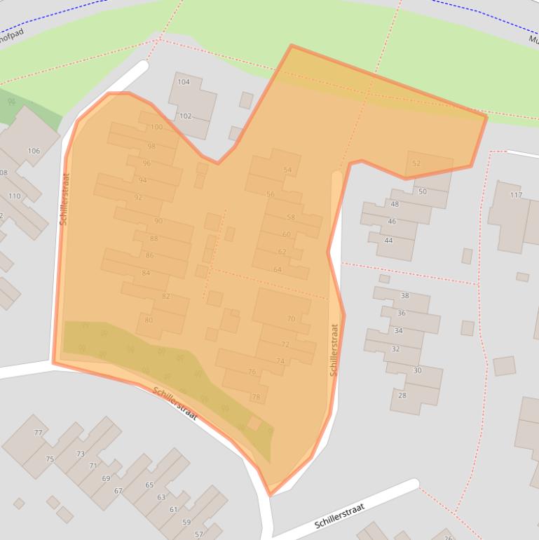 Kaart van postcodegebied 5924CR.