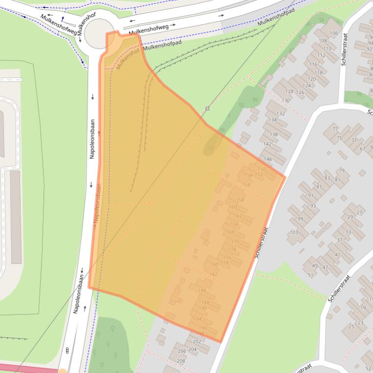 Kaart van postcodegebied 5924CT.
