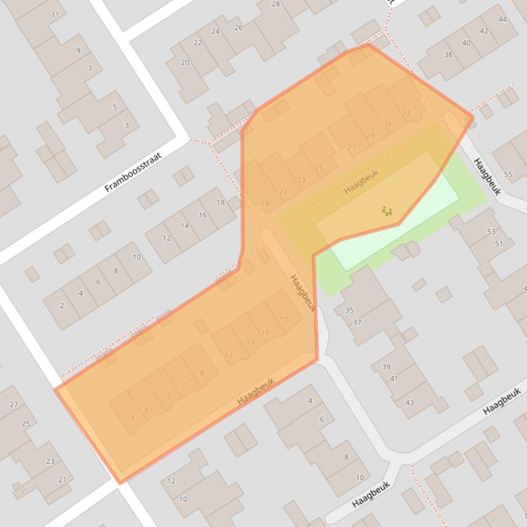 Kaart van postcodegebied 5925HM.