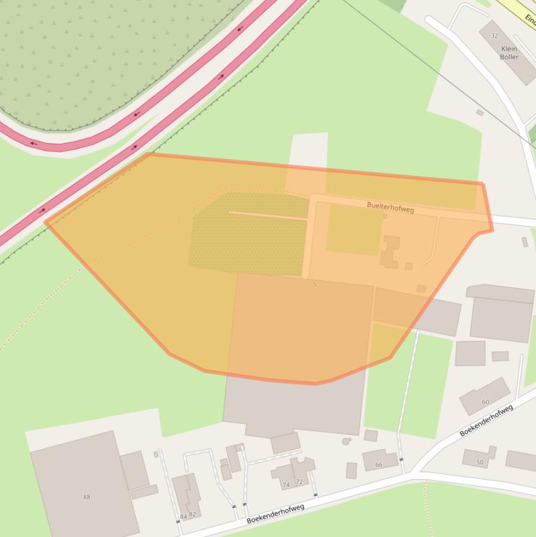 Kaart van postcodegebied 5925ND.