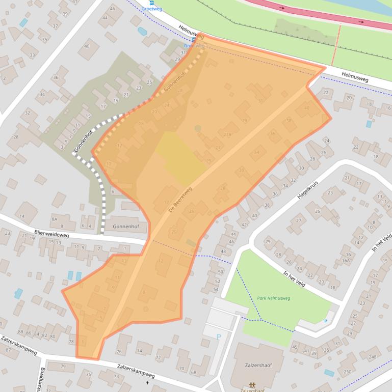 Kaart van postcodegebied 5926PP.