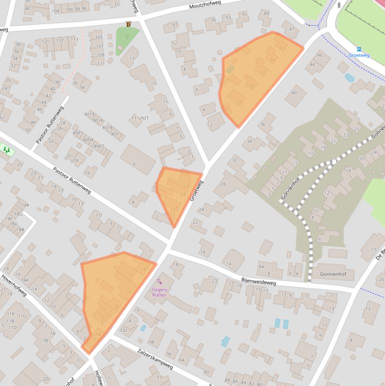 Kaart van postcodegebied 5926PS.