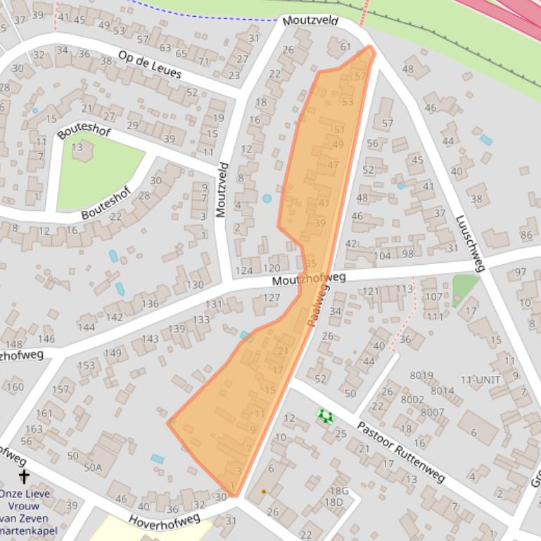 Kaart van postcodegebied 5926PX.