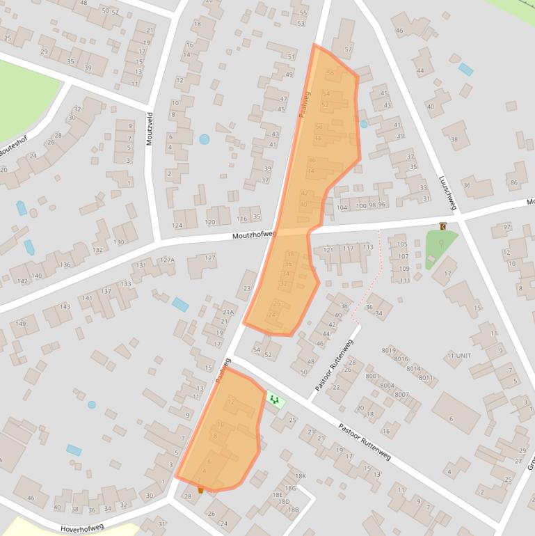 Kaart van postcodegebied 5926PZ.