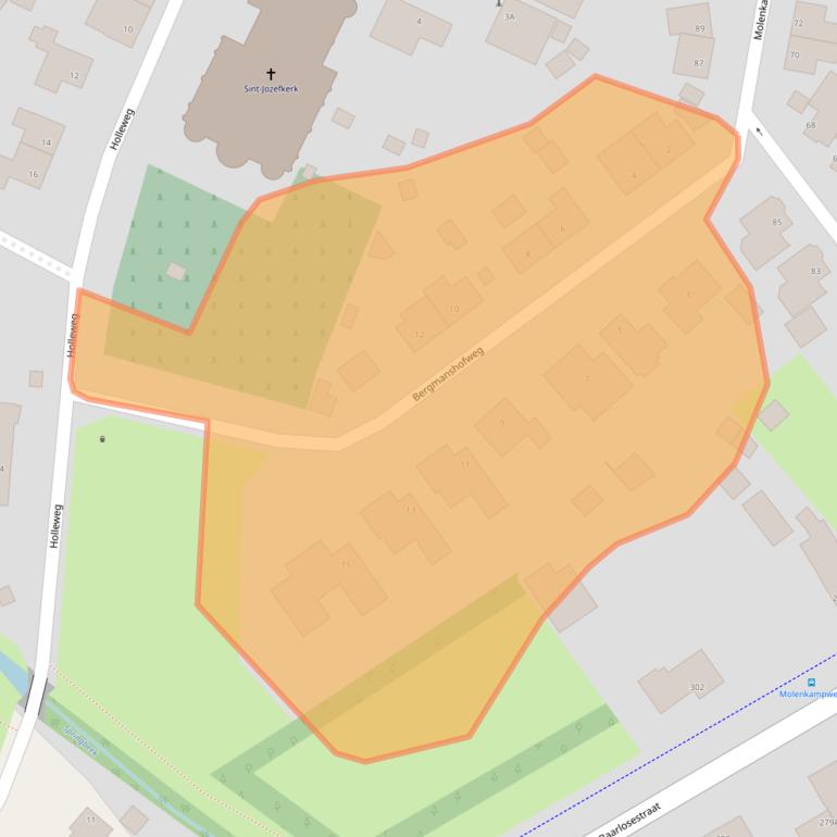 Kaart van postcodegebied 5926RH.