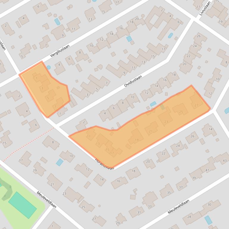Kaart van postcodegebied 5926SJ.