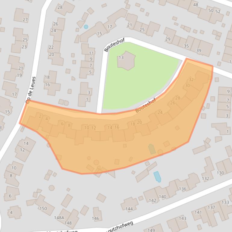 Kaart van postcodegebied 5926VC.