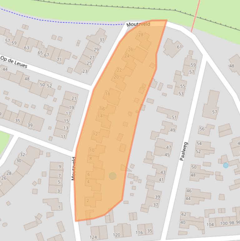 Kaart van postcodegebied 5926VE.