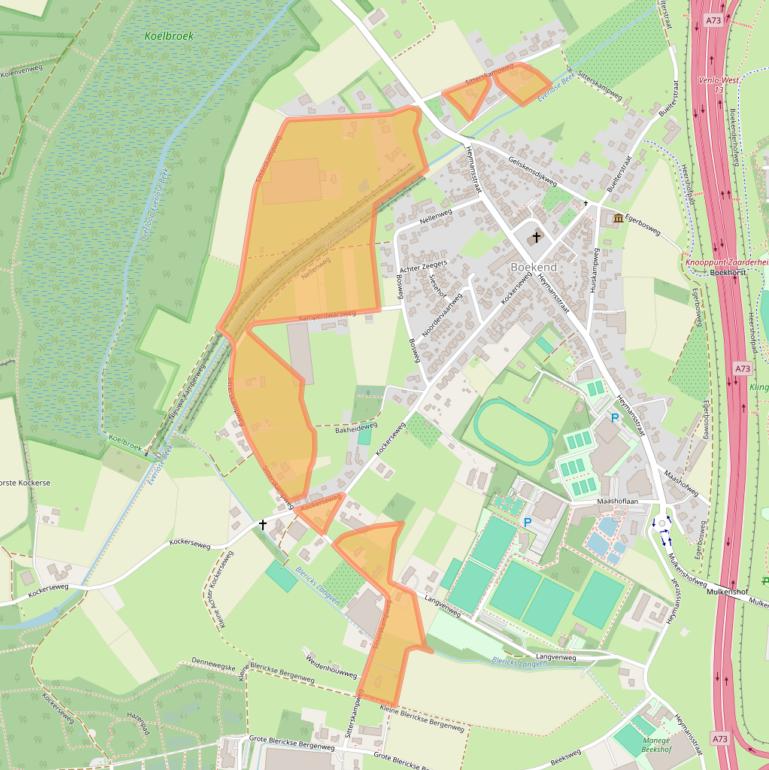 Kaart van postcodegebied 5927NJ.