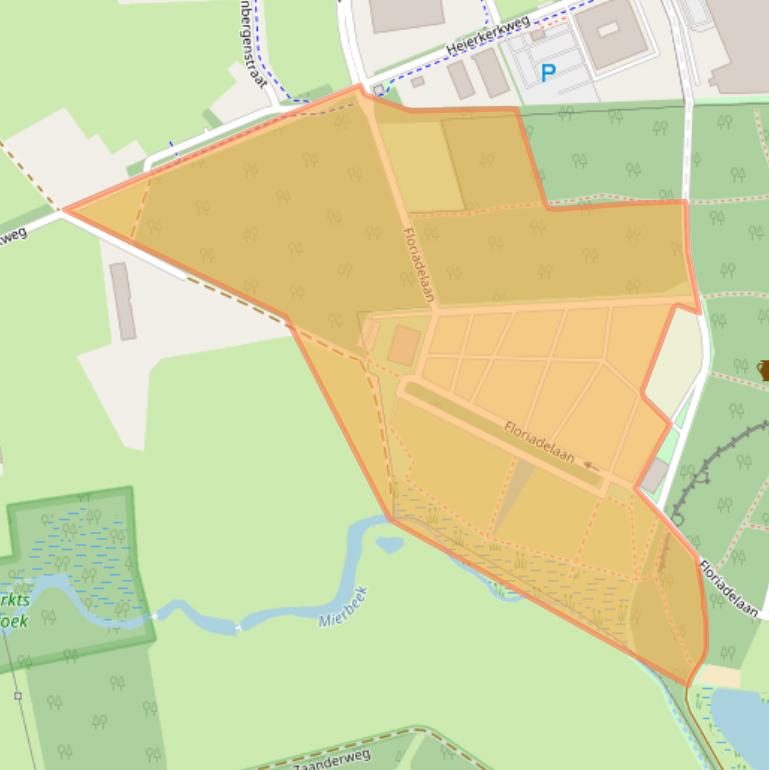 Kaart van postcodegebied 5928RK.