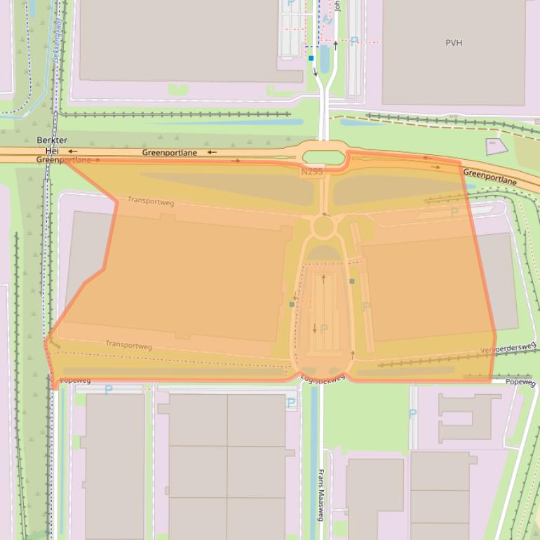 Kaart van postcodegebied 5928SG.
