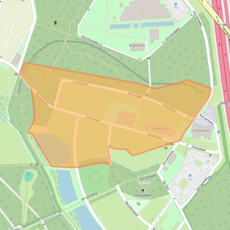 Kaart van postcodegebied 5928SX.