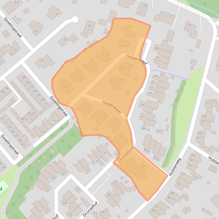 Kaart van postcodegebied 5931DA.