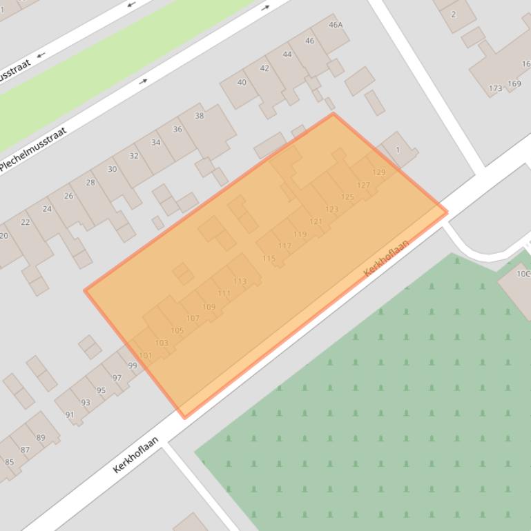 Kaart van postcodegebied 5931LL.