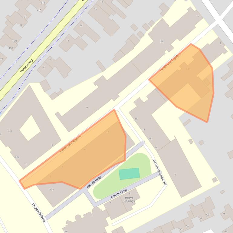 Kaart van postcodegebied 5931ME.