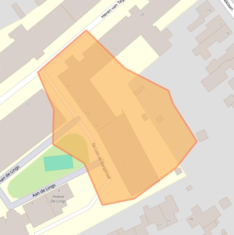 Kaart van postcodegebied 5931MG.