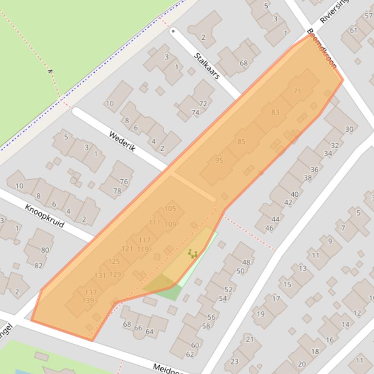 Kaart van postcodegebied 5931SK.