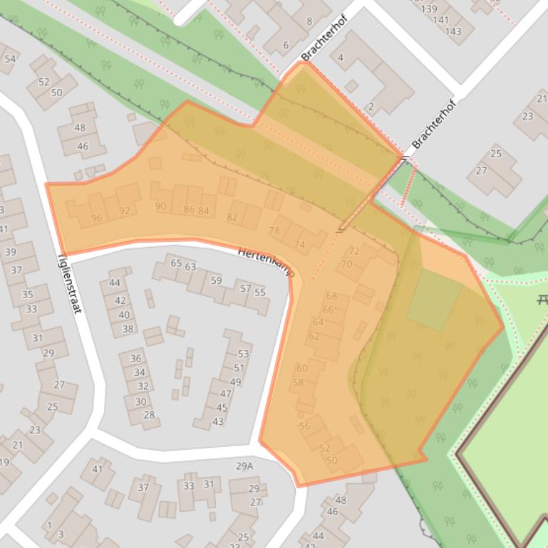 Kaart van postcodegebied 5932GN.