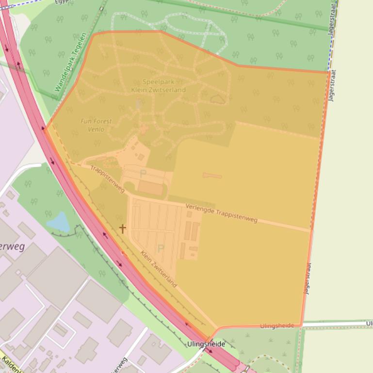 Kaart van postcodegebied 5932ND.