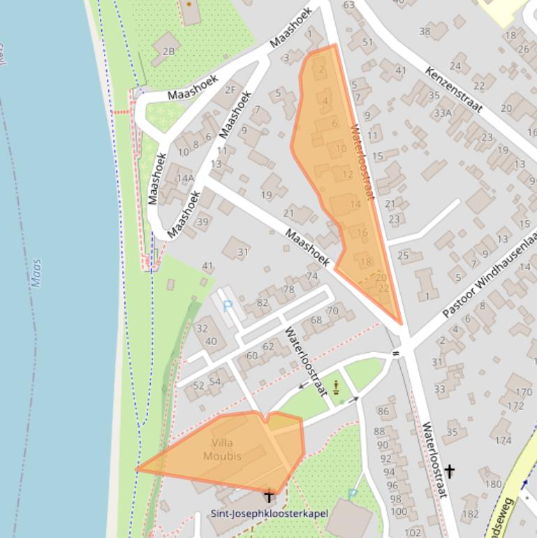 Kaart van postcodegebied 5935BG.