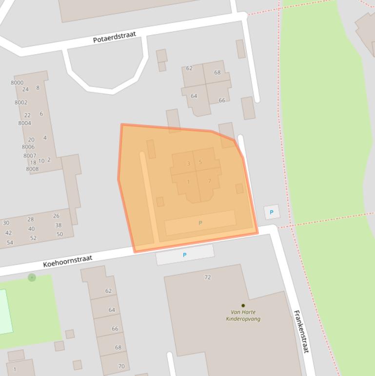 Kaart van postcodegebied 5935SW.